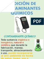 Medicion de Contaminantes Quimicos