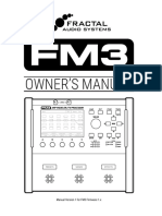 FM3 Owners Manual