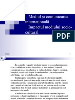 Mediul Şi Comunicarea Internaţională