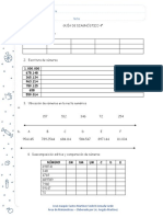 Guía de diagnóstico 4°: números, ángulos y operaciones matemáticas