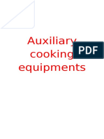 TLE Auxiliary Equipments