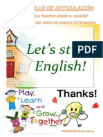 Cuadernillo de Articulacion - Inglés PDF