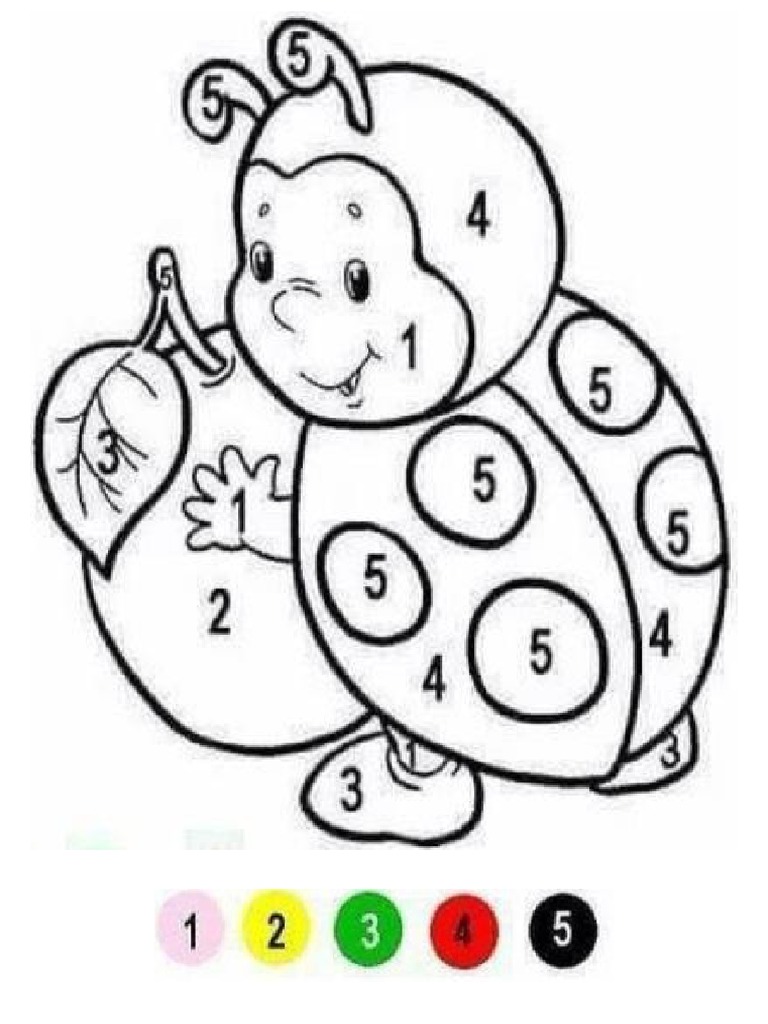 Dibujos para Pintar Por Números | PDF