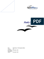 Editor Equacoes Math Openoffice