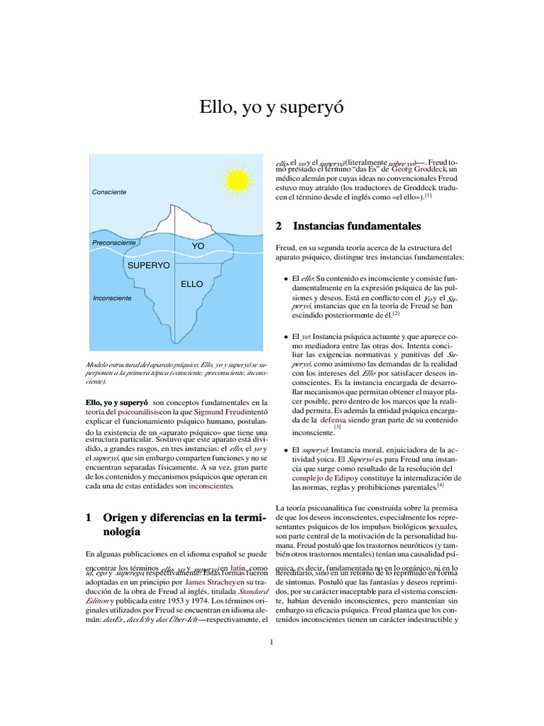 Ello-Yo-Y-Superyo 1 | PDF