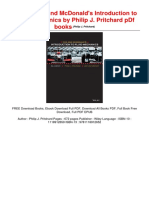 Read Fox and Mcdonald S Introduction To Fluid Mechanics by Philip J Pritchard PDF Books 190323160455 PDF