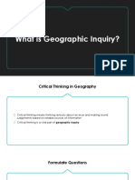 2.2 What Is Geographic Inquiry