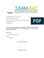 Plan de capacitación sobre profilaxis y alimentación de aves de traspatio