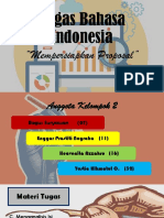 Tugas Bahasa Indonesia Proposal