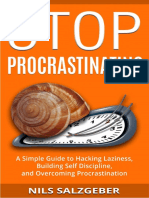 Nils Salzgeber - Stop Procrastinating - A Simple Guide To Hacking Laziness, Building Self Discipline, and Overcoming Procrastination-Amazon Digital Services LLC (2017)