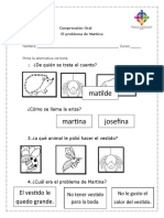 Comprensión Oral El Problema de Martina