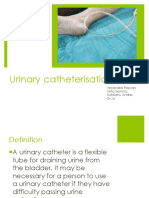 Urinary Catheterisation