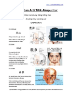 Nama Dan Arti Titik Akupuntur Meridian Lambung PDF