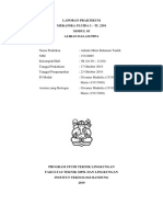 Laporan Praktikum 3 - Mekanika Fluida 1