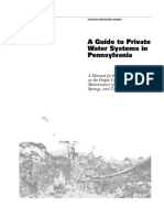 A Guide To Private Water Systems PDF