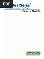 ComTestSerial Users Guide