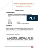 Memoria Descriptiva de La Valoriz Adicional N°01 Dea