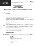 Normas ABNT para Trabalhos Escolares | PDF | Caixa alta e caixa baixa