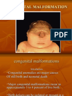 Congenital Malformations Lecture