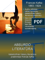 Absurdo-Literatra - F Kafka