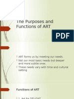 The Purposes and Functions of ART