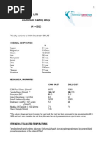 LM6 Alloy Detail