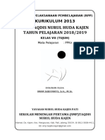 Cover RPP PPKN Kelas VII (Print)