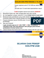 Bahan Pembekalan KKN Periode 2 Tahun 2020 PDF