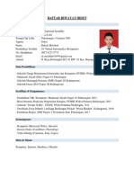 Daftar Riwayat Hidup (Muhammad Izzuddin) - Compressed