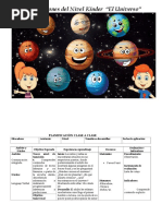 Actividades del Universo para Preescolar | PDF | Dibujo | Educación de ...