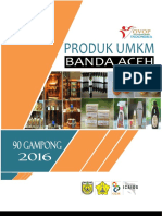 Katalog UMKM Banda Aceh 2016