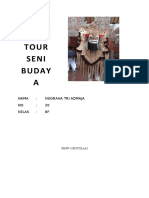 Tugas Study Tour Seni Budaya