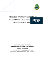 Prosedur Operasional Standar 2019-2020