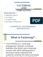 Factoring Final Ppt (Dhrumil)