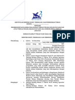 Contoh Surat Keputusan Menristekdikti Tentang Pemberhentian PNS