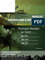 PPT Makalah Kolonialisme Dan Imperialisme