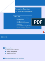 Generating Functions 3