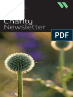 Charity Newsletter