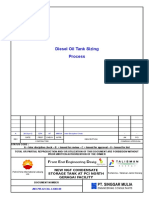 Diesel Tank Sizing