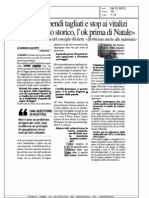 Regione, Stipendi Tagliati e Stop Ai Vitalizi Provvedimento Storico, L'ok Prima Di Natale