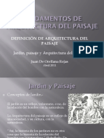 Fundamentos de Arquitectura Del Paisaje - Juan de Orellana