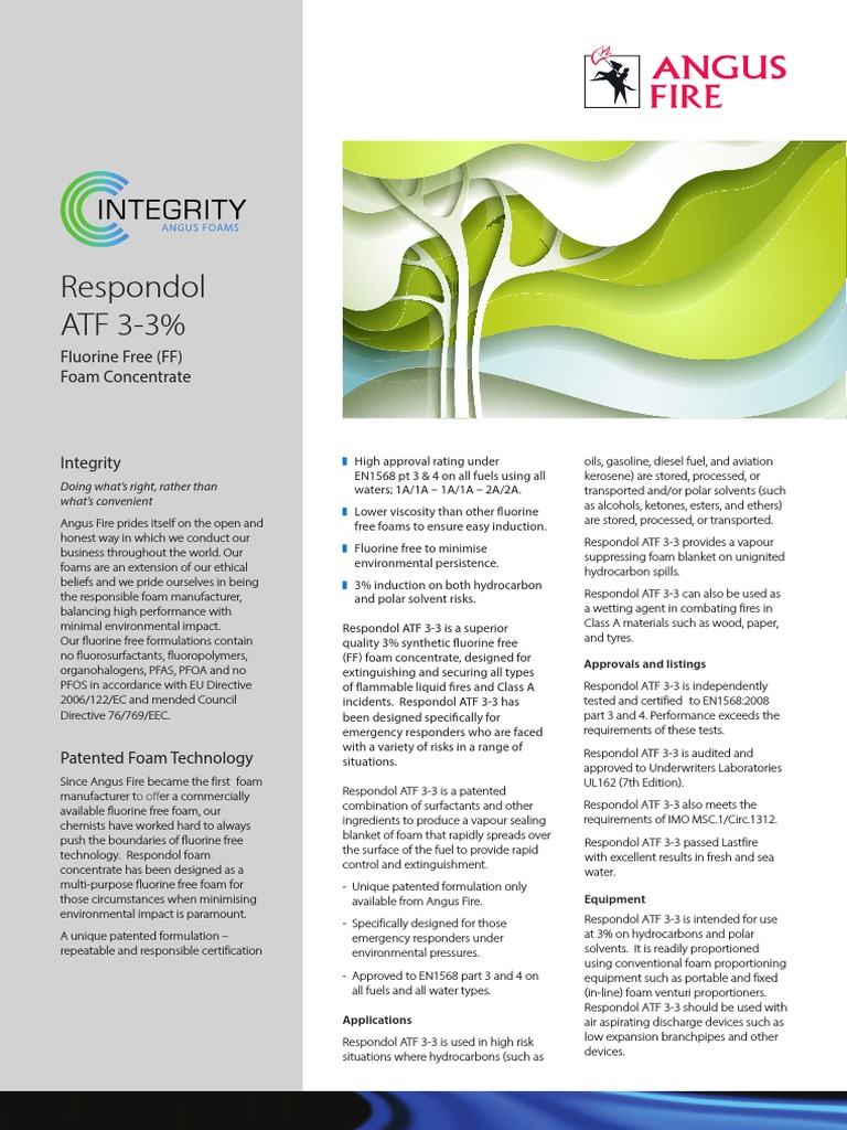 6833 Respondol ATF 3 3 | PDF