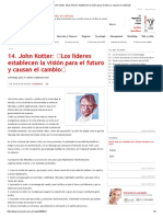 14. John Kotter_ _Los líderes establecen la visión para el futuro y causan el cambio_