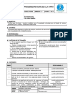 Procedimiento Cierre de Caja Diario