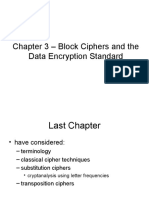 Chapter 3 - Block Ciphers and The Data Encryption Standard