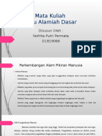 Ilmu Alamiah Dasar