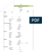 Old Costing Sheet