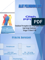 APD Untuk Mencegah Penyebaran Infeksi