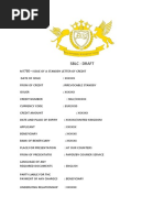 SBLC MT760 - Draft