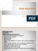 Efek Narkoba